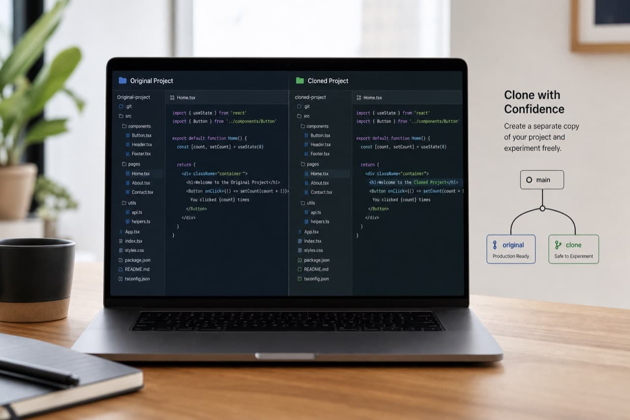 When to clone your Rork project (and when not to)