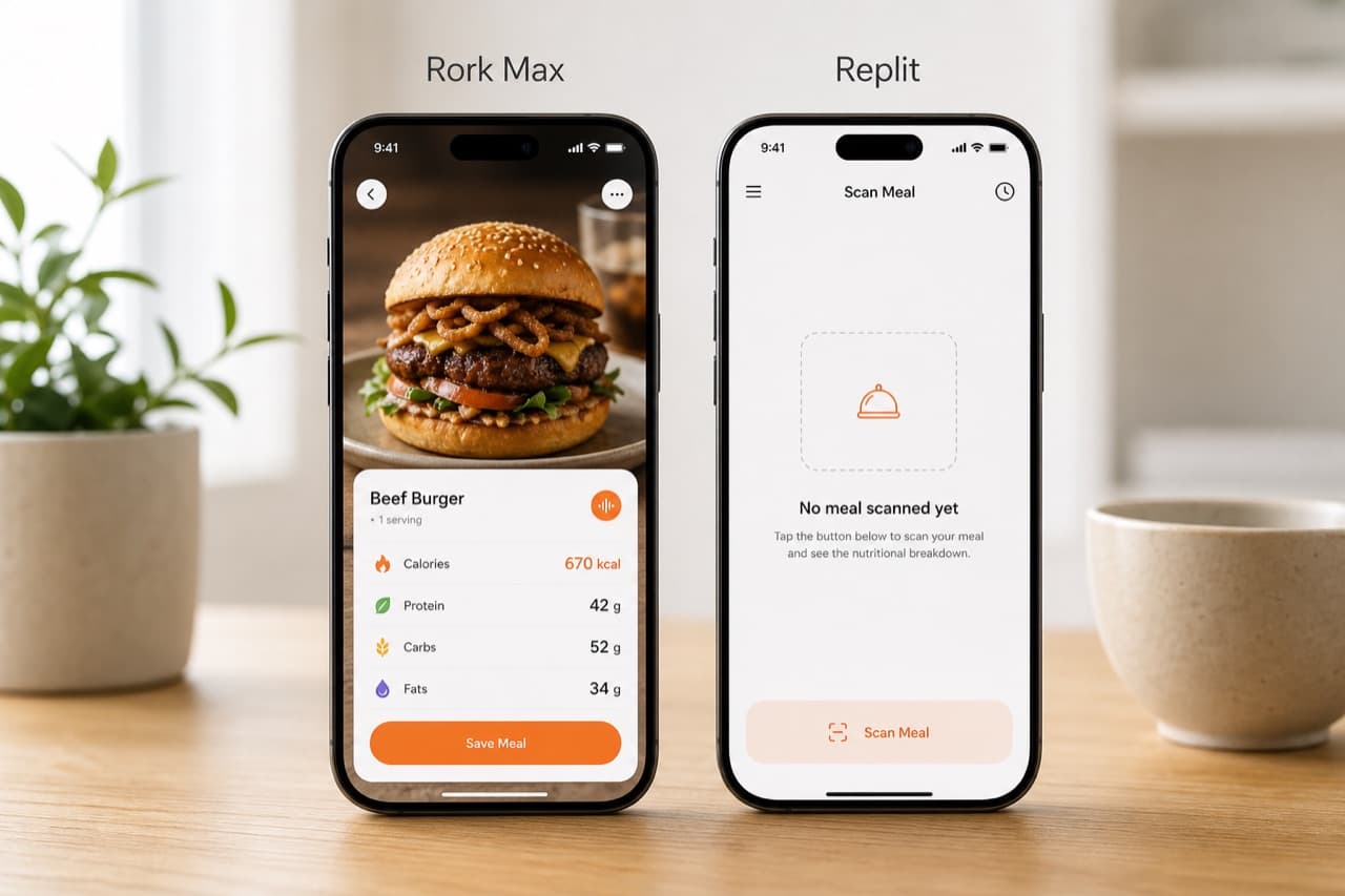 Rork Max vs Replit for iOS: Swift and React Native Compared